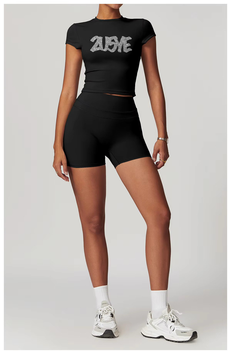 Rhinestone Yoga set